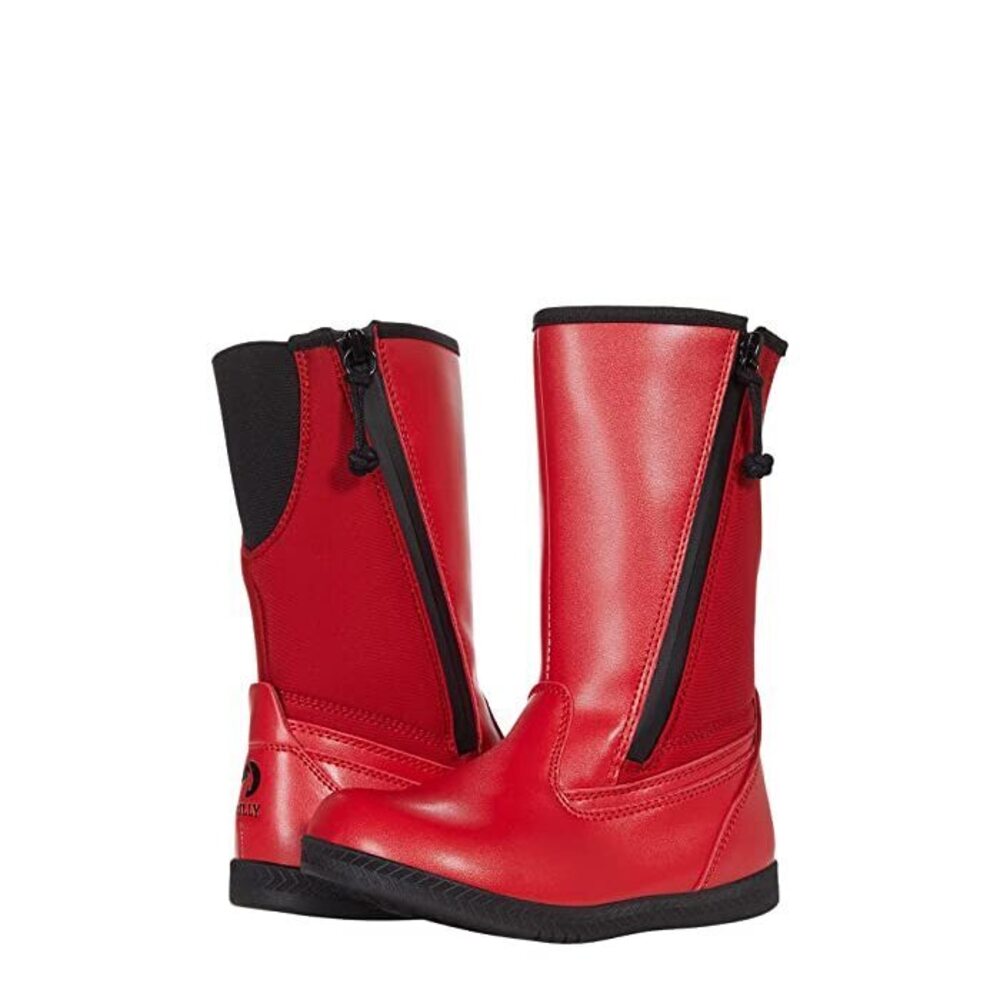 BILLY Footwear Rain (Little Kid/Big Kid) Red/Black 9 Big Kid M